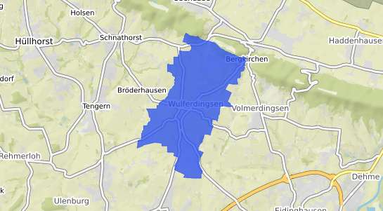 Bodenrichtwertkarte Bad Oeynhausen Wulferdingsen